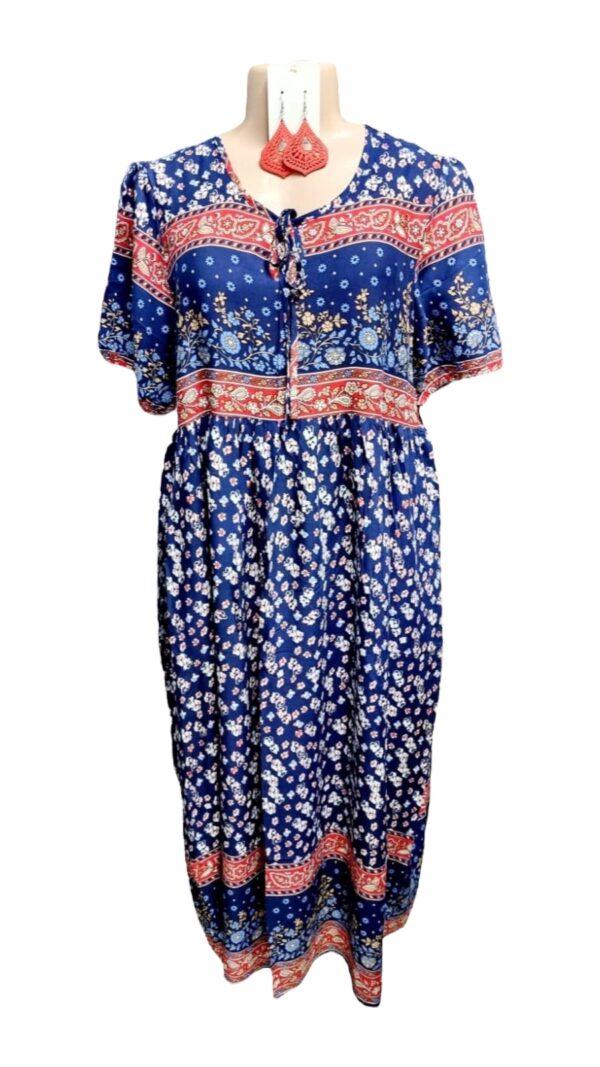 Long Navy Blue Dress