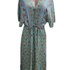 Long Teal Dress