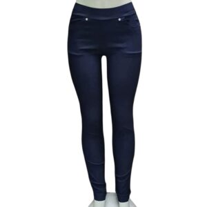 Navy Blue Stretch Pants