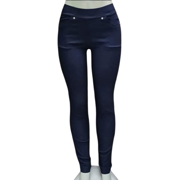 Navy Blue Stretch Pants