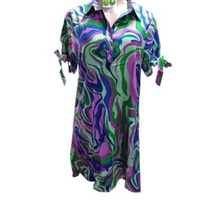 Multi Color Short Dress