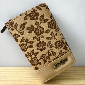Small Cotton Road purse Camel
