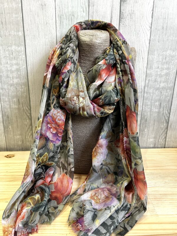 Floral Summer Scarf