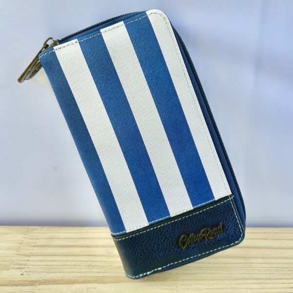 Blue And White Wallet