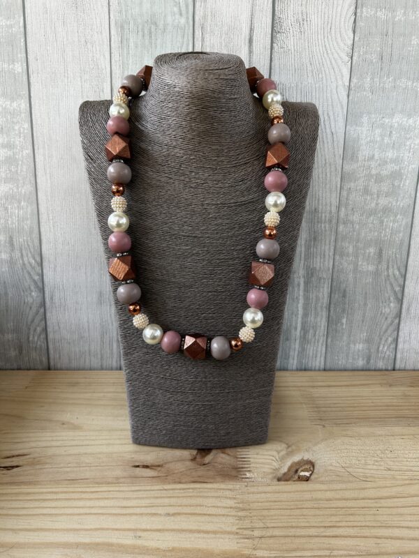 Neutral Wooden Beads