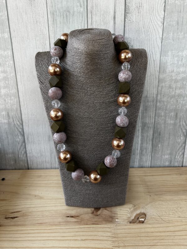 Neutral Wooden Beads