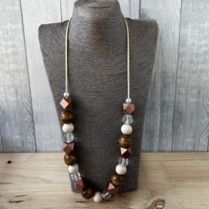 Neutral Wooden Beads