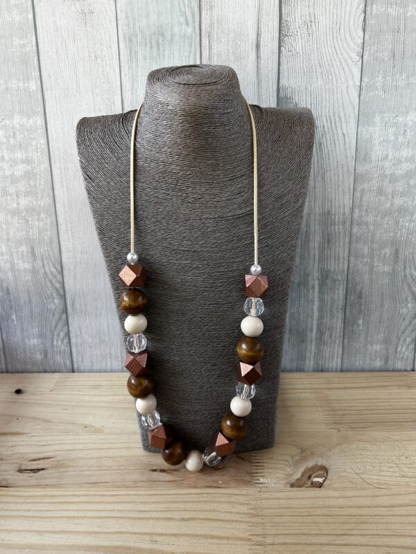 Neutral Wooden Beads