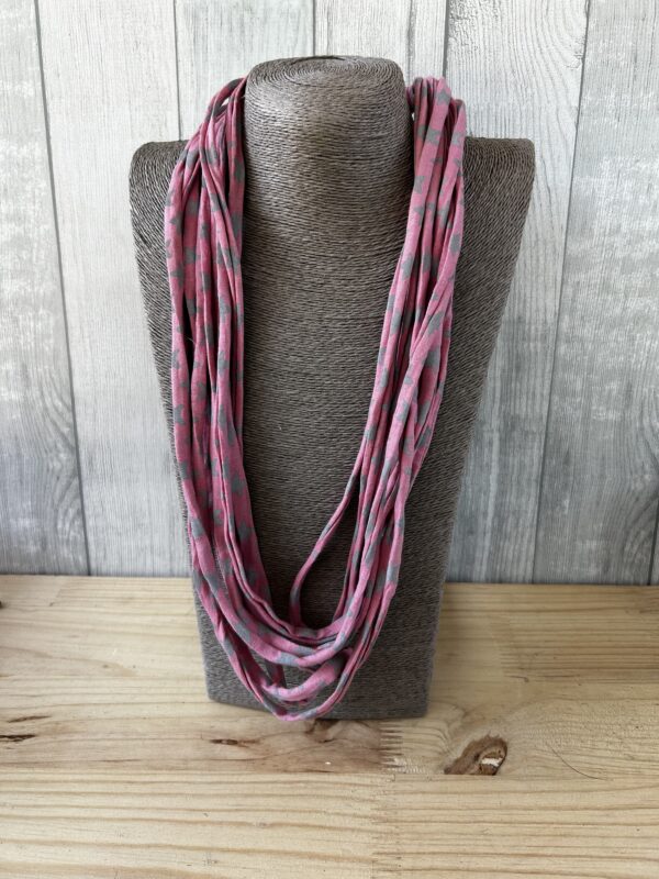 Pink And Grey T-Shirt Yarn