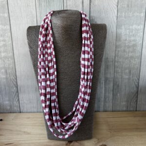 Pink And White T-Shirt Yarn