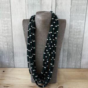 Green And White T-Shirt Yarn