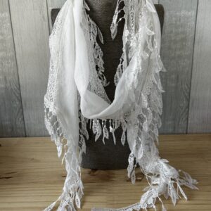 White Summer Scarfs