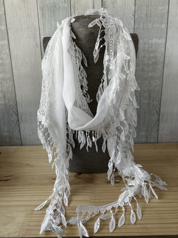 White Summer Scarfs