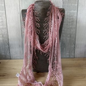 Pink Summer Scarf