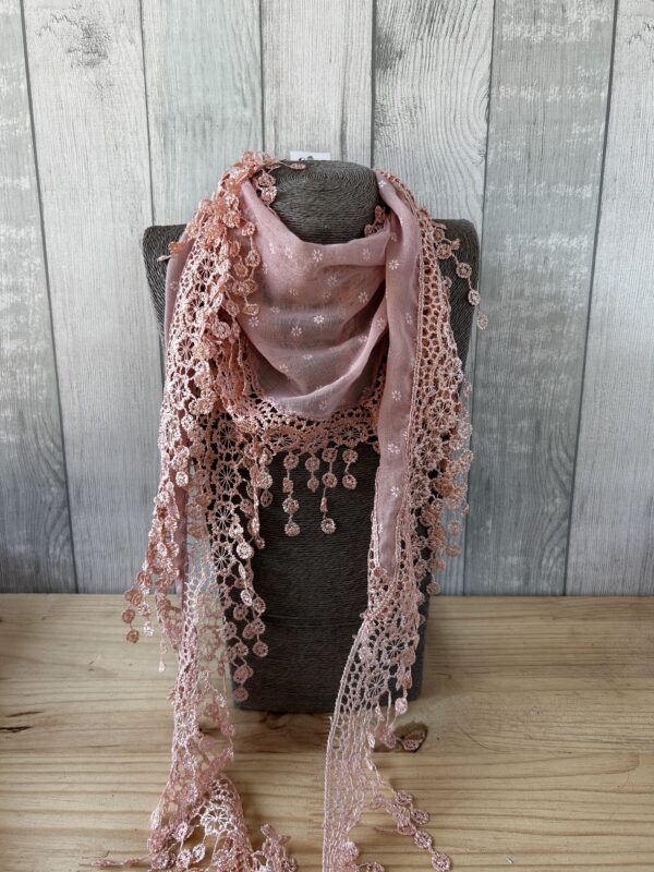 Pink Summer Scarf