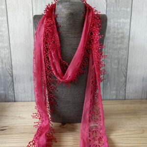 Pink Summer Scarf