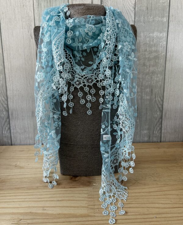 Blue Summer Scarf