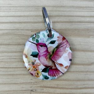 Pink Bird Key Chain