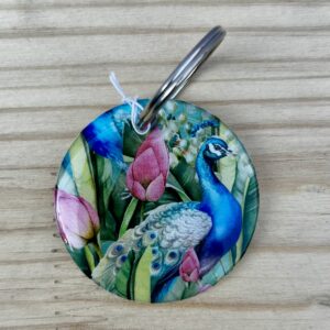 Peacock Key Chain