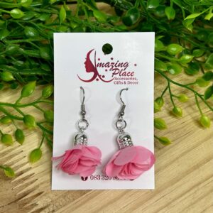 Pink Petal Earrings