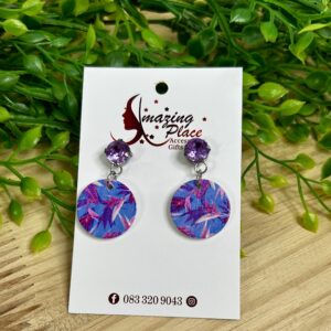 Small Blue Earrings