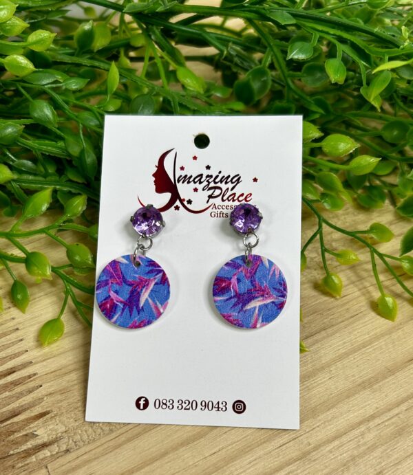 Small Blue Earrings