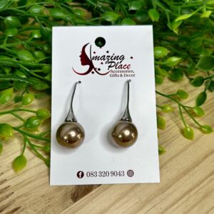 Champagne Ball Earrings