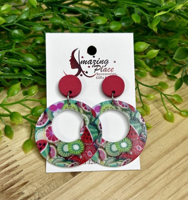 Fruity Circle Earrings