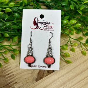 Bright Peach Earrings