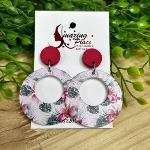 Tropical Pink Earrings