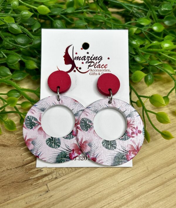 Tropical Pink Earrings