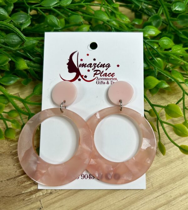 Pink Earrings