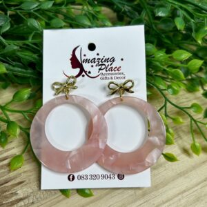 Pink Earrings