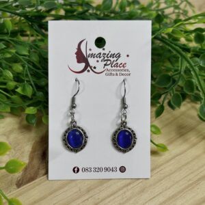 Royal Blue Vintage Earrings