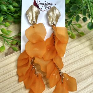 Orange Earrings