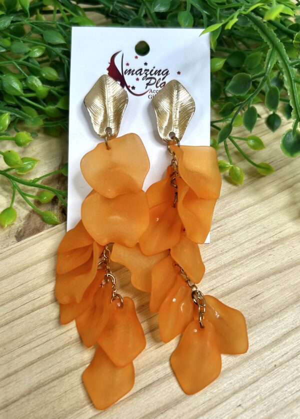 Orange Earrings