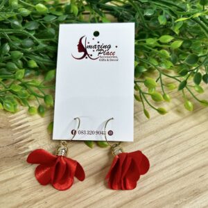 Copper Petal Earrings