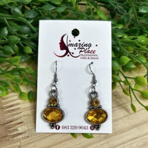 Yellow Earrings