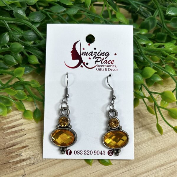 Yellow Earrings