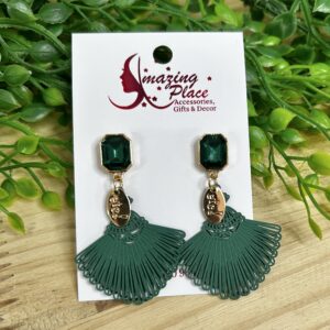 Emarald Green Earrings
