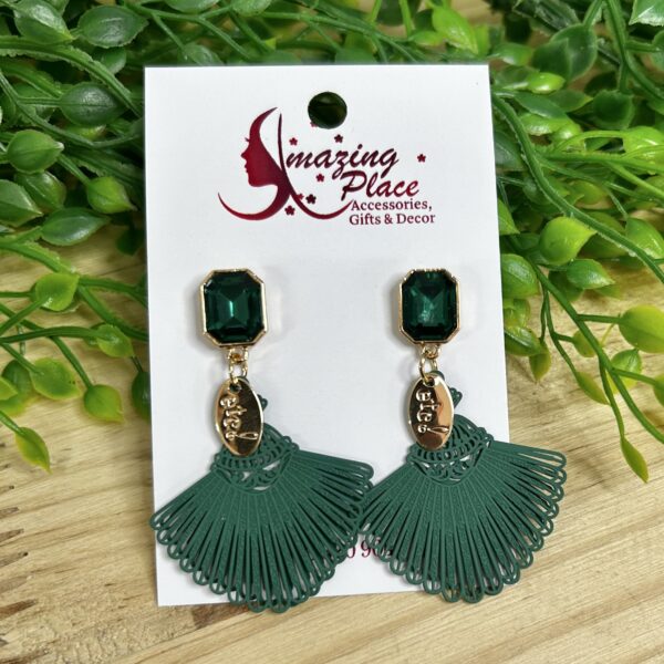 Emarald Green Earrings