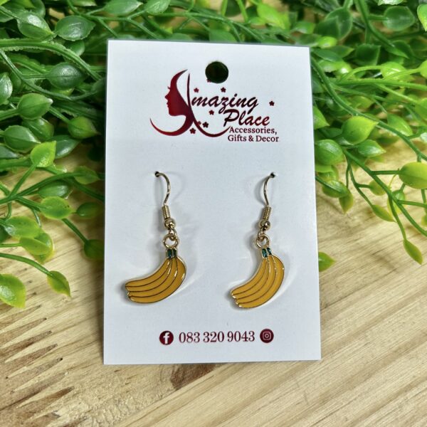 Banana Earrings