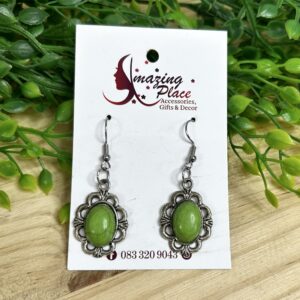 Green Vintage Earrings