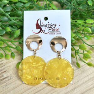 Yellow Earrings
