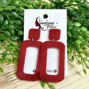 Red Earrings