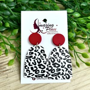 Animal Print Earrings