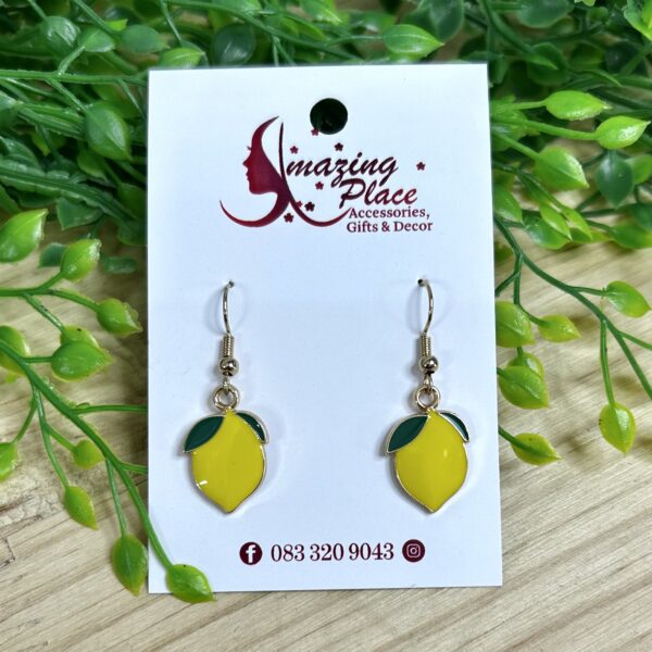 Lemon Earrings