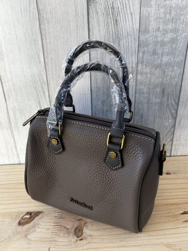 Grey Cotton Road Purse