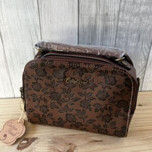Brown Cotton Road Purse