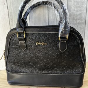 Black Cotton Road Purse